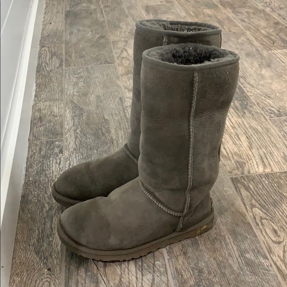 Ugg boots grey size 6 - Picture 2 of 6